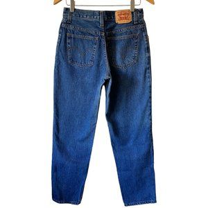 Vintage Y2K Levi’s 550 Relaxed Fit Tapered Leg Med Wash Blue Jeans Size 6M